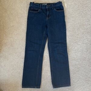 Cat & Jack Relaxed Straight Blue Jeans Kids Size 10